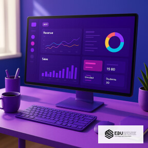 Imagem Card ERP EduStore: Dashboard Financeiro e Operações para Cursos Online
